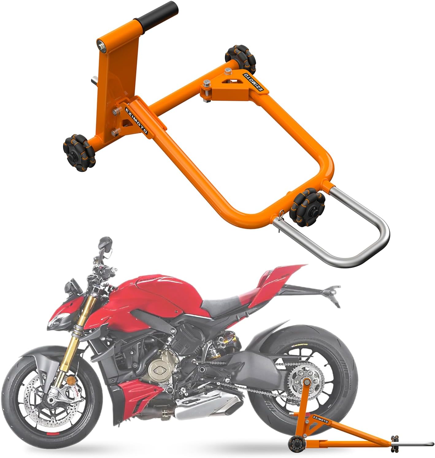 ezimoto single arm motorcycle rear stand ezimoto single arm motorcycle rear stand