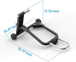 ezimoto single arm motorcycle rear stand