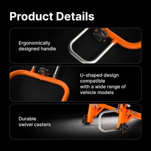 ezimoto double arm motorcycle rear stand
