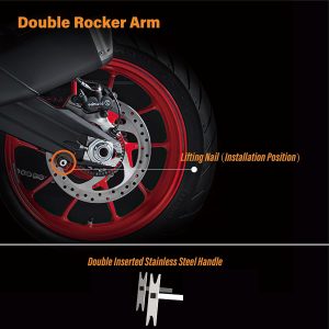 ezimoto single arm motorcycle rear stand